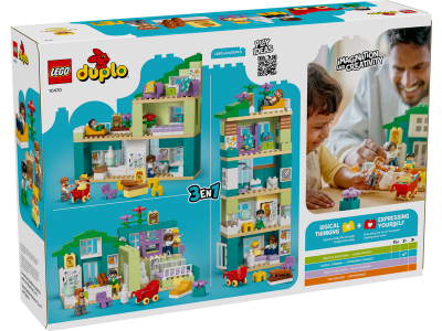 LEGO 3-in-1 modern woonhuis met figuren (10470)