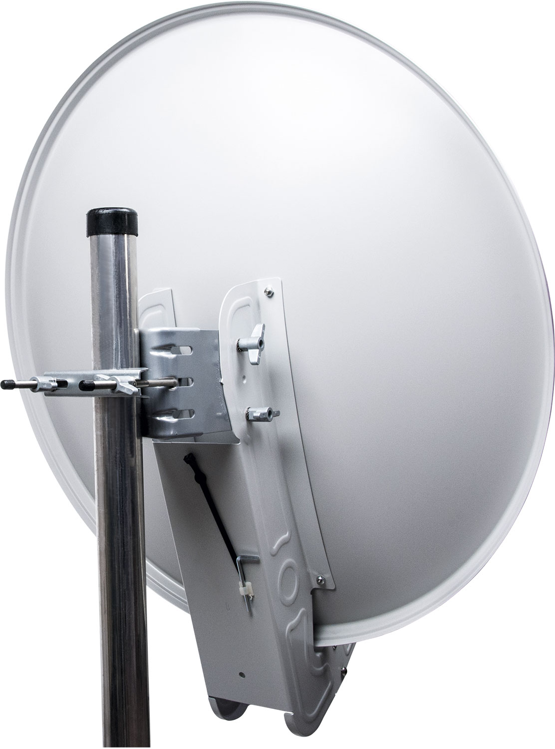 Schwaiger SPI075PW licht grijze 75 cm schotel