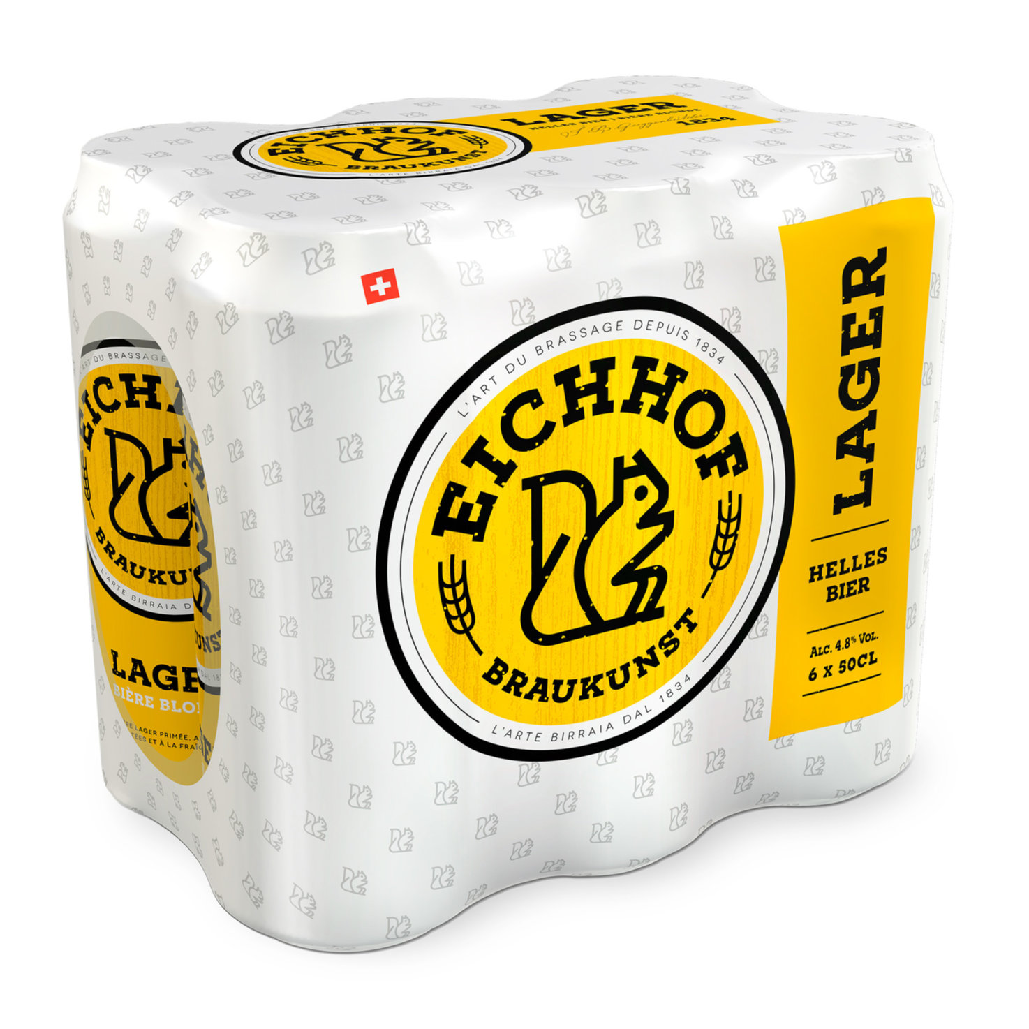 Eichhof Bier Lager 6x50cl -300cl