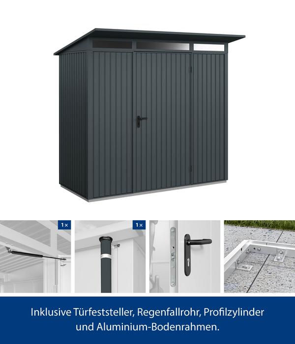 Hörmann Berry-Gerätehaus Classic-P Typ 1,