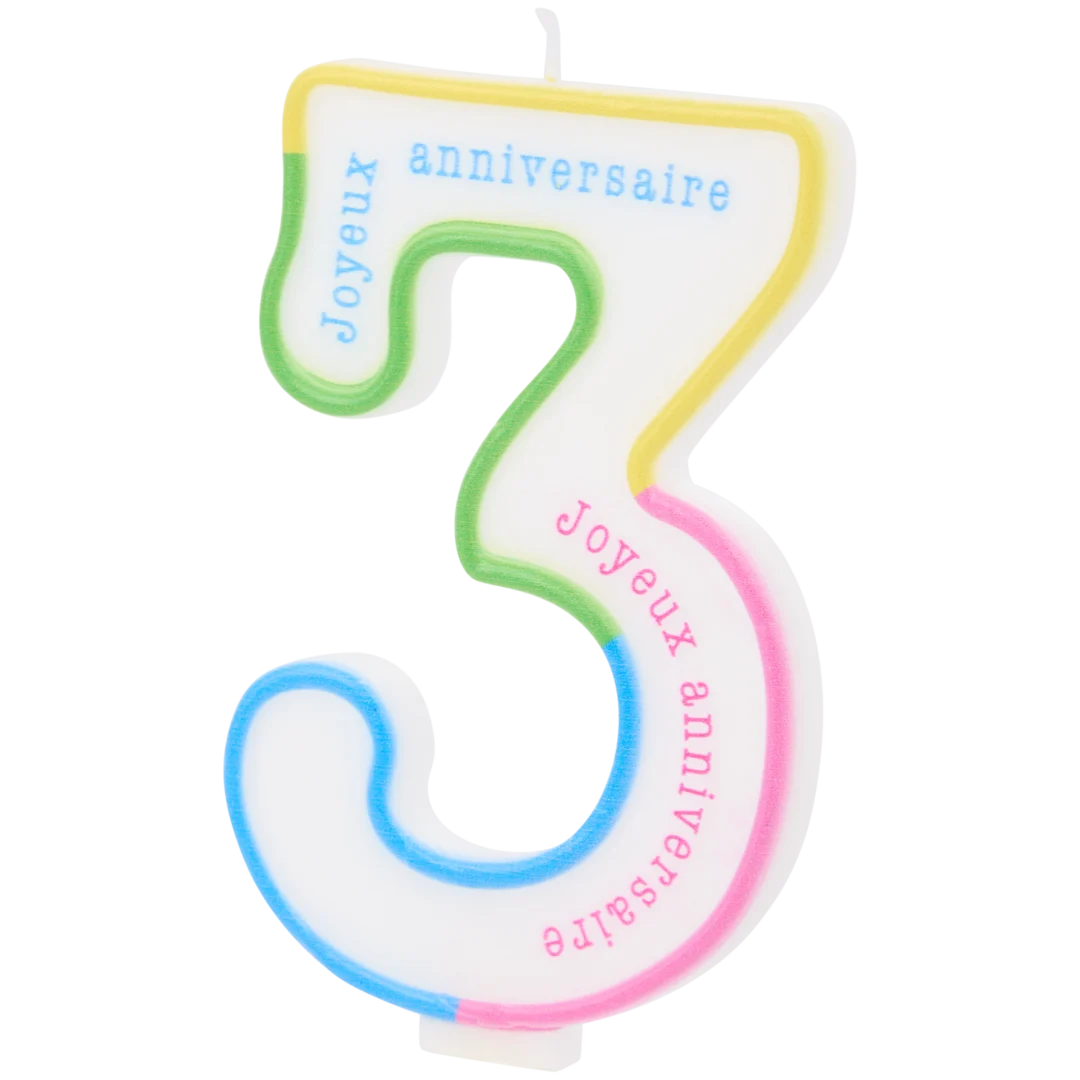 Bougie d'anniversaire