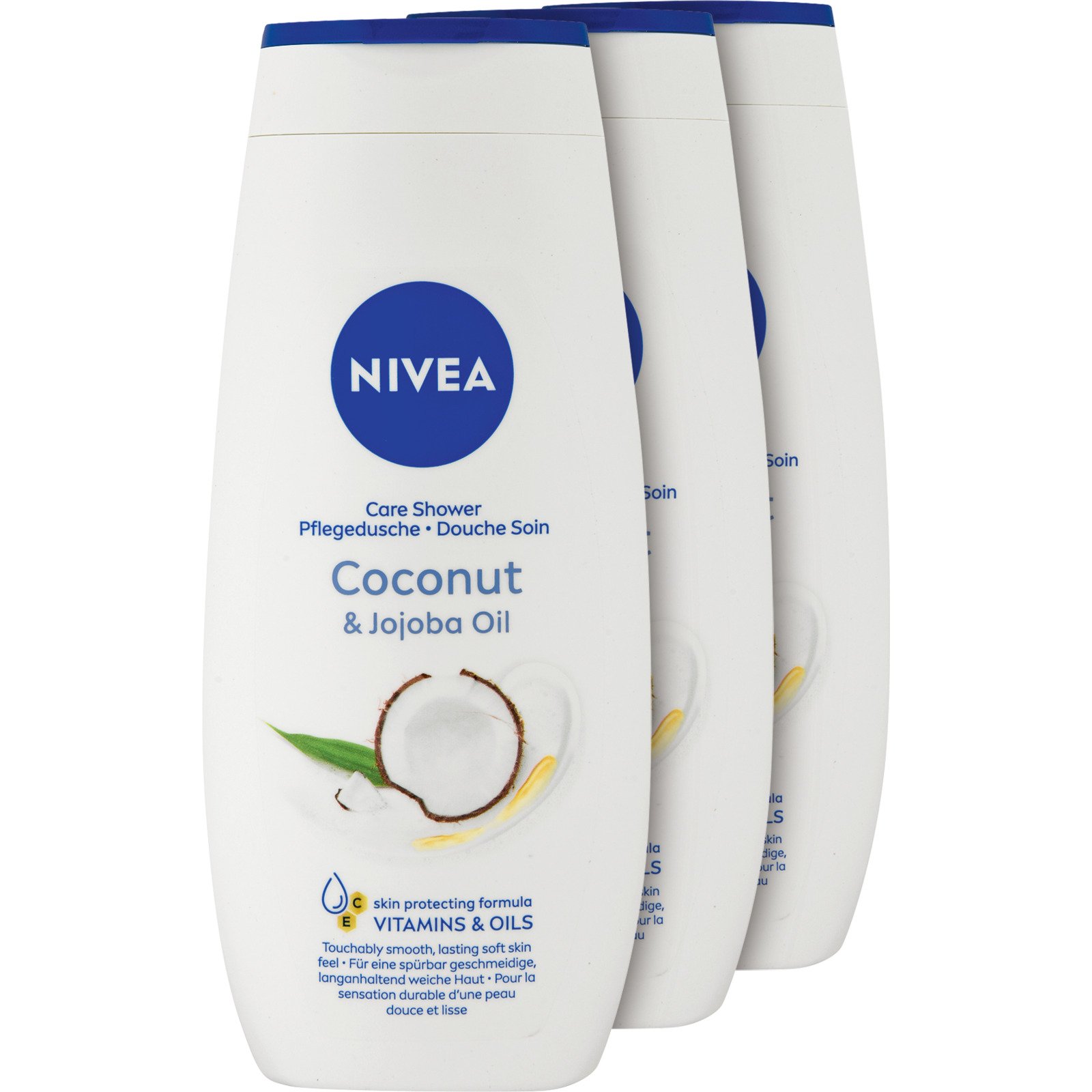 Nivea Pflegedusche Coconut & Jojoba Oil 3 x 250 ml
