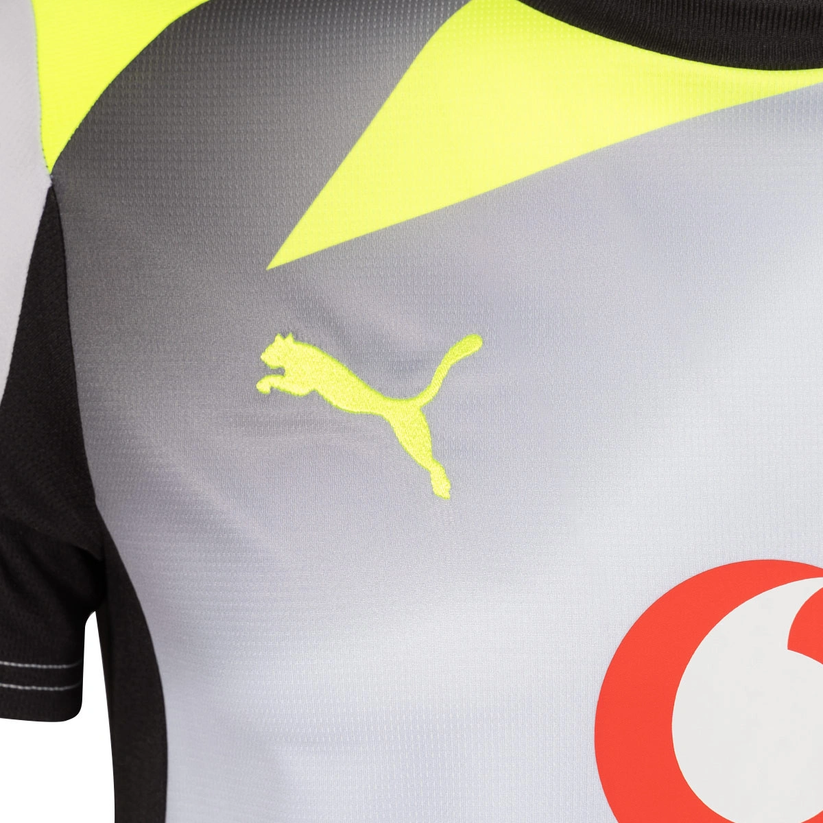 Camisola Puma BVB Borussia Segundo Equipamento 2025-2026 Criança