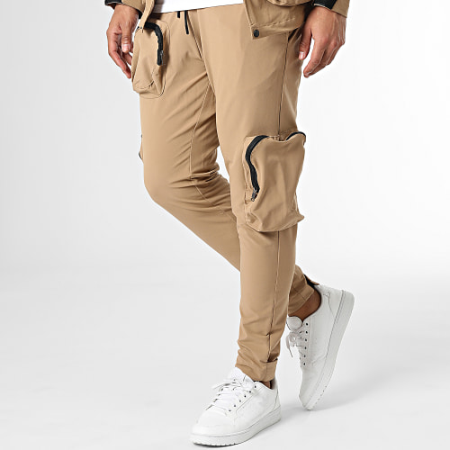 Ensemble Veste Et Pantalon Cargo Camel