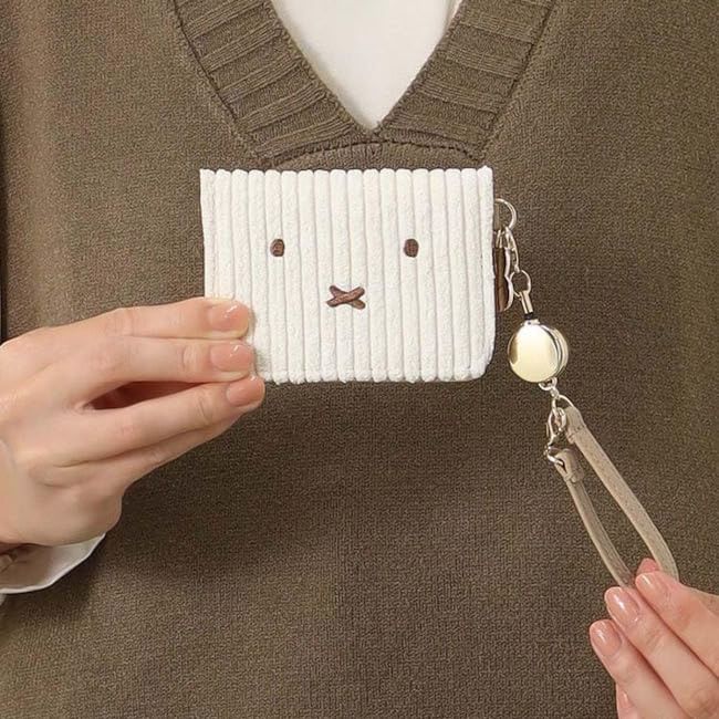 Marimocraft - Nijntje Corduroy Serie Pasjeshouder / Portemonnee (Beige)