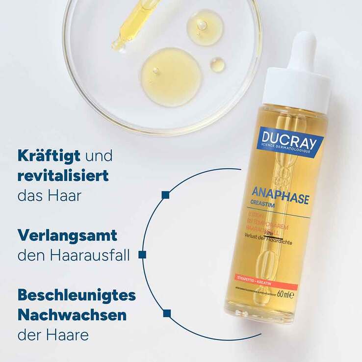Ducray Anaphase Creastim Lotion bei Haarausfall, 60 ml