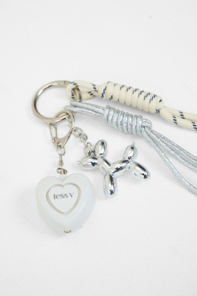 Alarm keychain wit