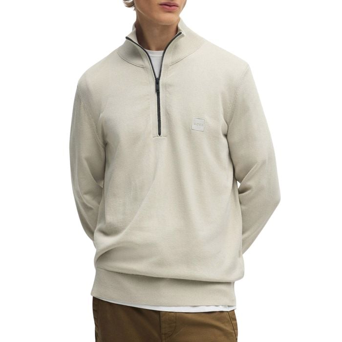 Boss Kanobix Half Zip Sweater Heren
