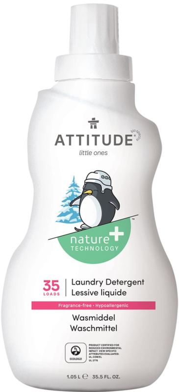 Attitude Ecologisch Wasmiddel Little Ones Parfumvrij 1050 ML