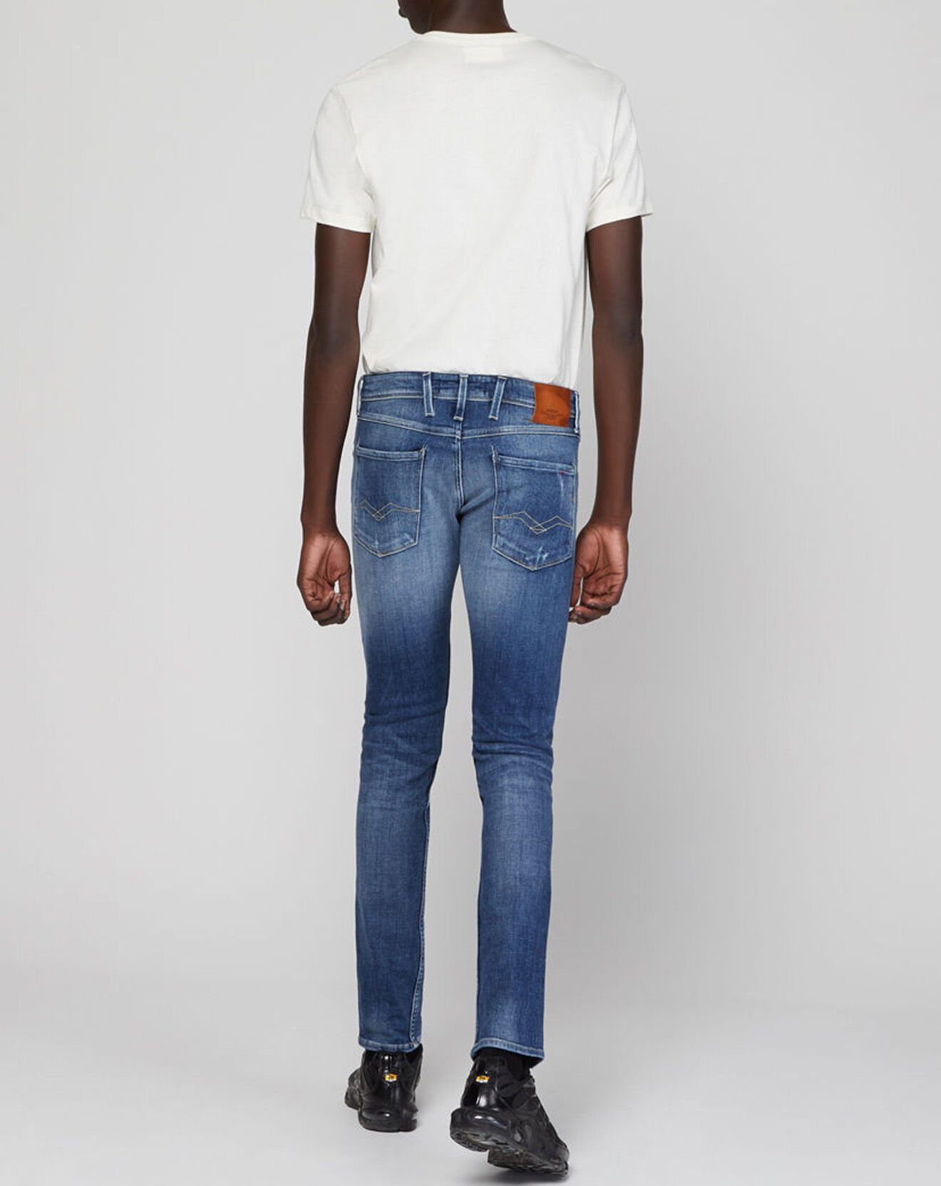 Replay Jean Slim Aged 10 Yo Destroy bleu