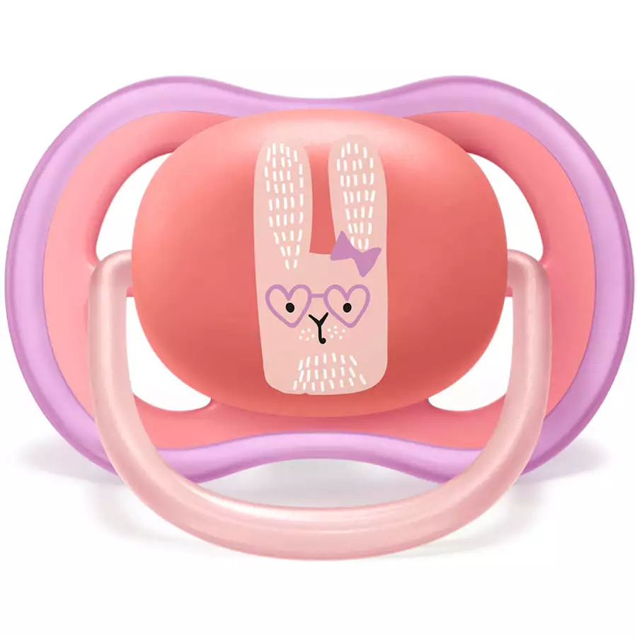 Philips Avent Schnuller ultra air SCF34915 18m+ 4 Stück TigerLama