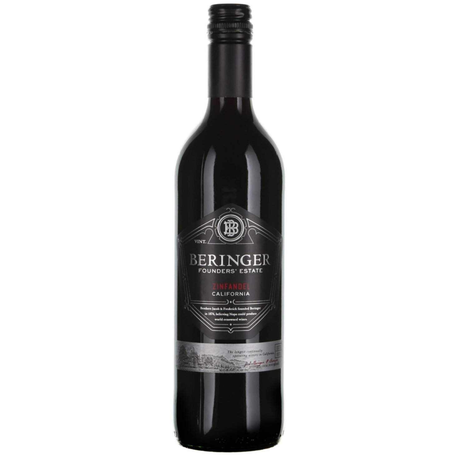 Zinfandel California Beringer Founders' Estate -75cl