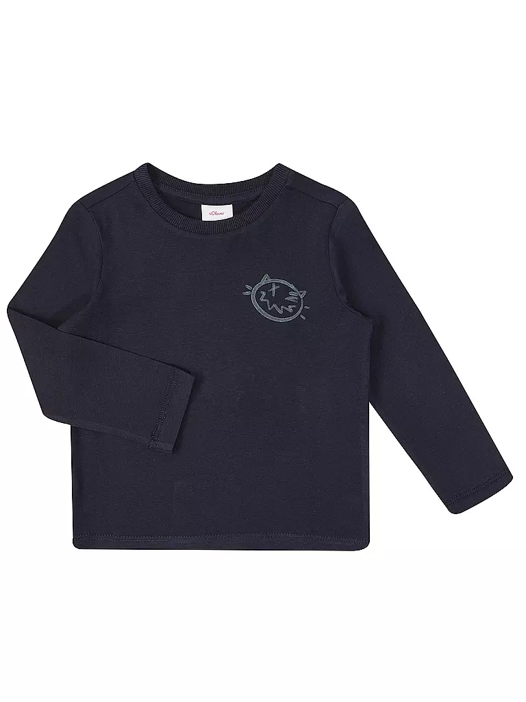 S.OLIVER Jungen Langarmshirt dunkelblau