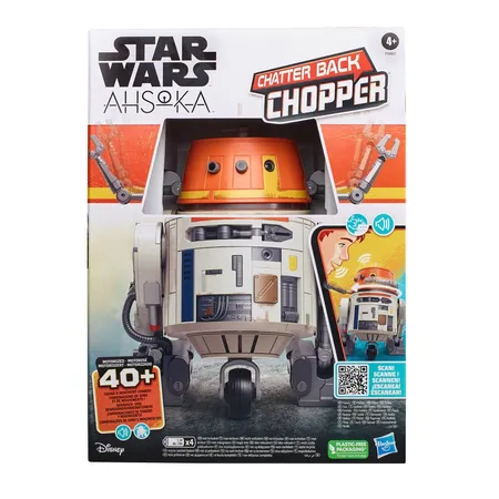 Hasbro Star Wars animatronischer Chatter Back Chopper