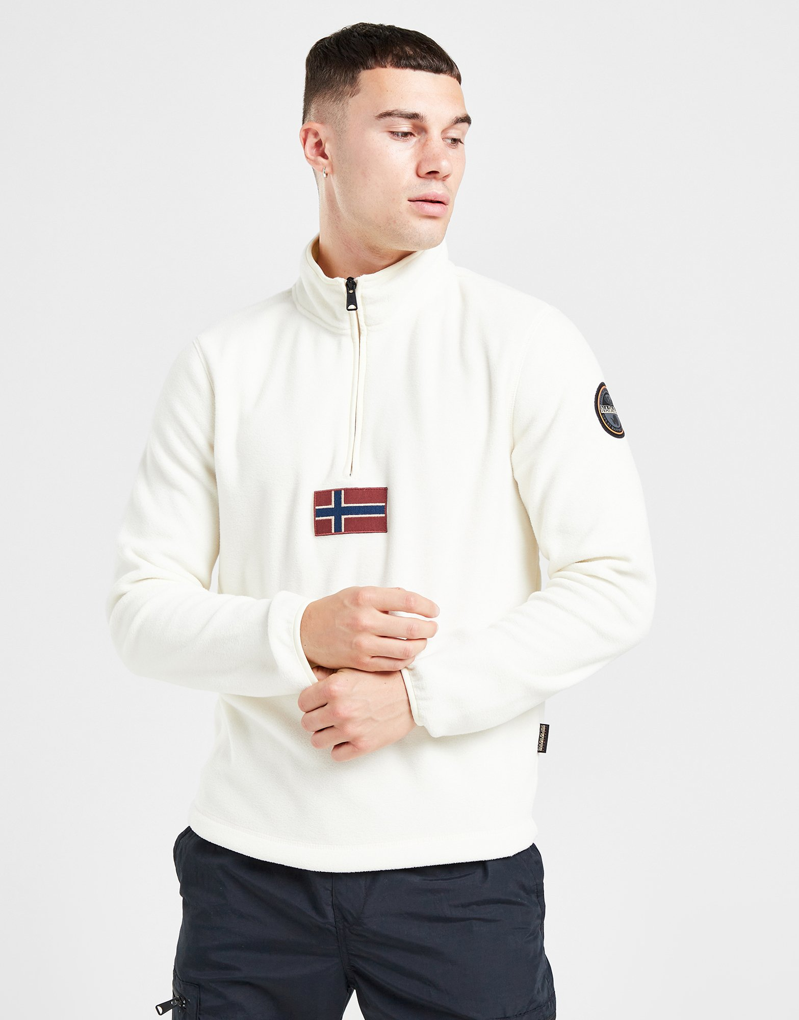 Napapijri Sweat Zippé Polaire Tev Homme