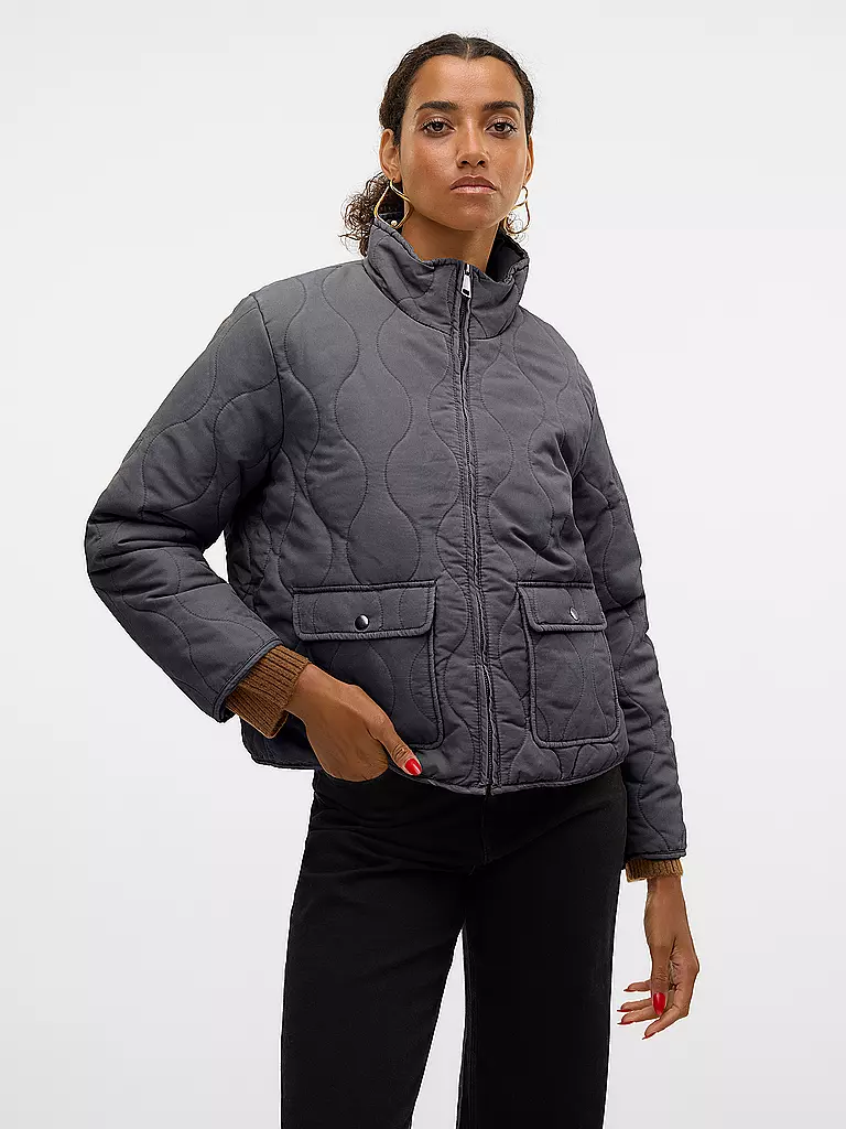 VERO MODA Jacke VMLEA grau