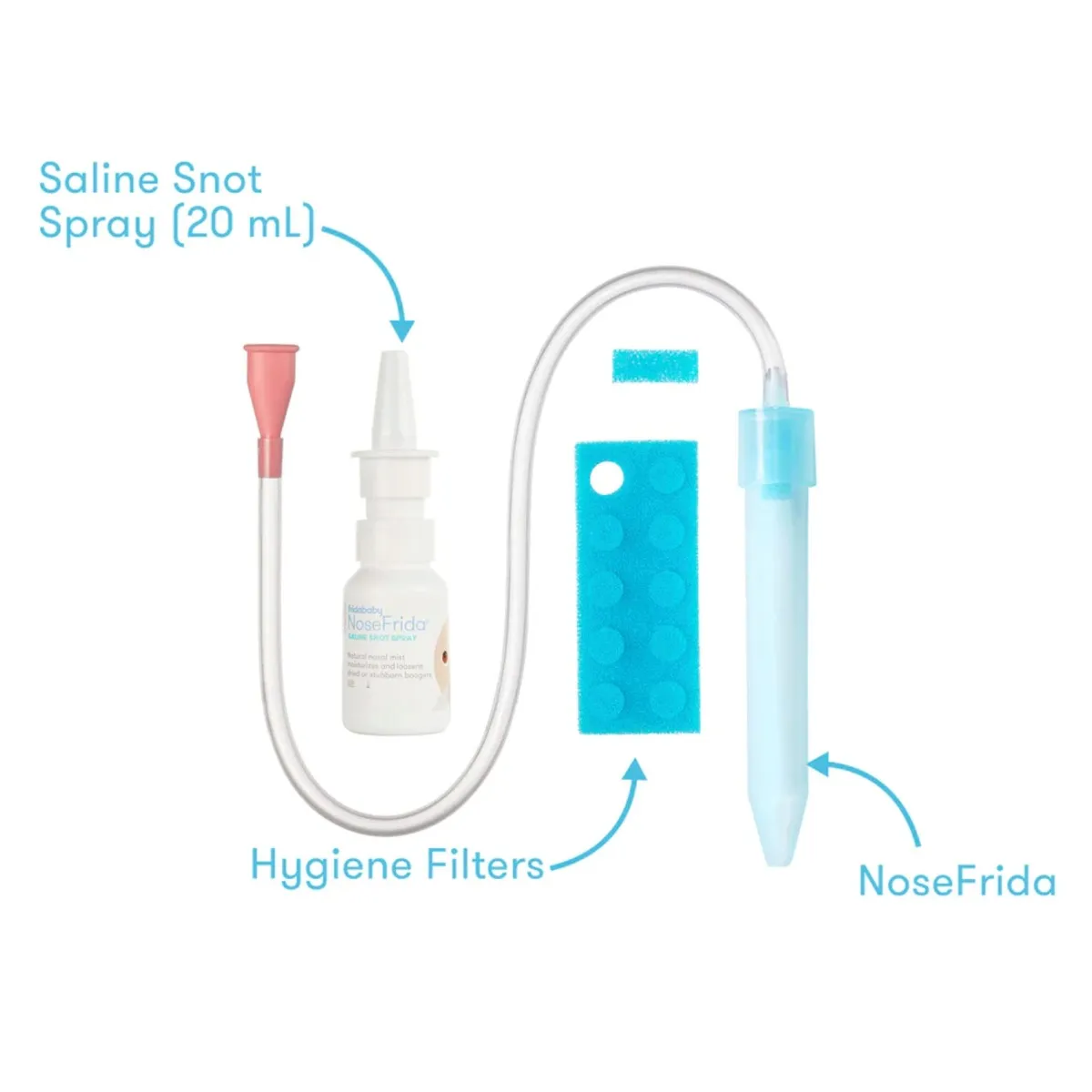 Frida Baby Kit Aspirateur Nasal Solution Saline