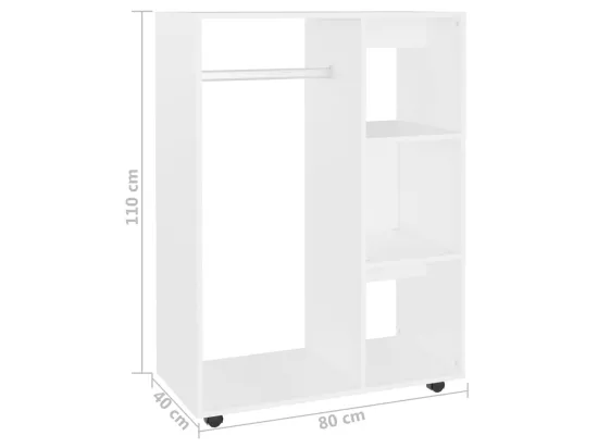 Garde-robe Blanc 80x40x110