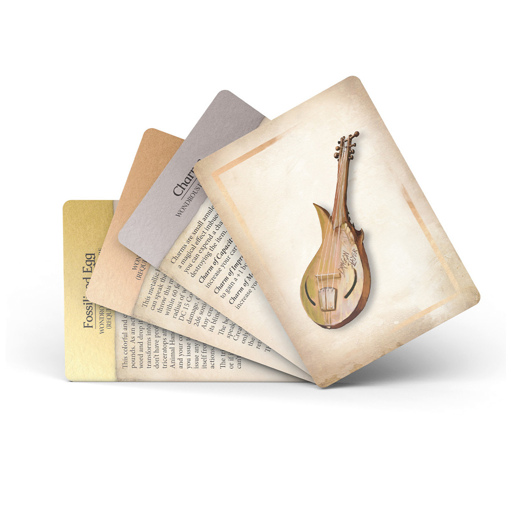 Deck de Recueil d'Objets Magiques: Anneaux et Objets Merveilleux