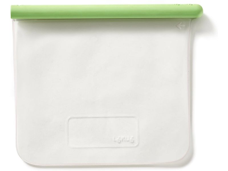 Lékué Frischhaltebeutel M 0.7 l Flache, 100% dichte Mehrwegtasche