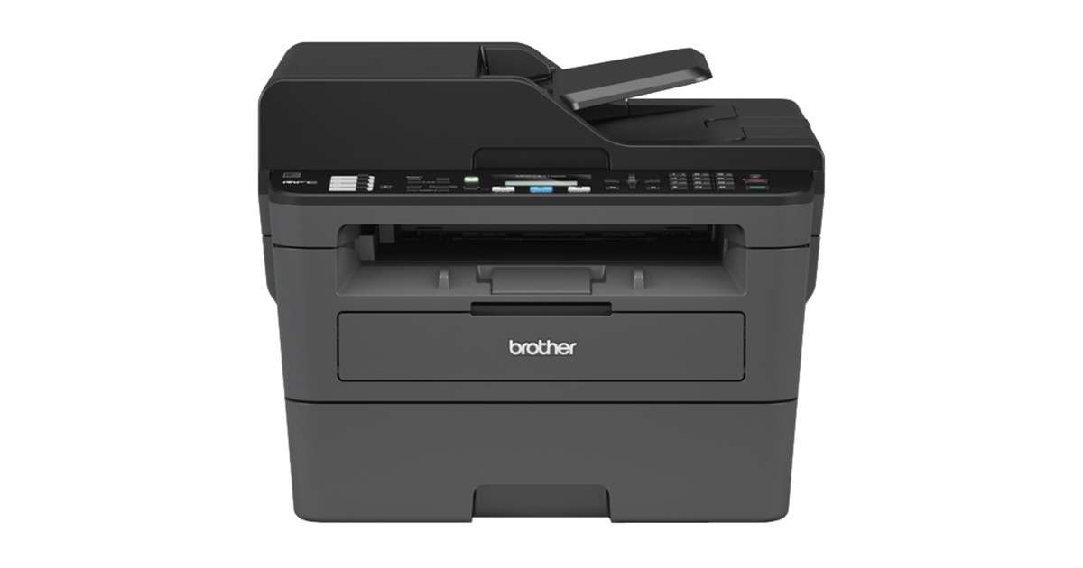 BrotherMFC-L2710DW all-in-one laserprinter met faxfunctie  (Zwart, Scannen, Kopiëren, Faxen, LAN, Wi-Fi)