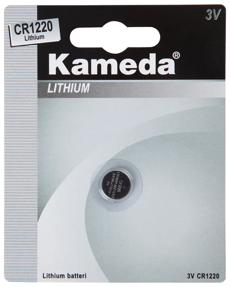 Kameda Lithium batteri - CR1220