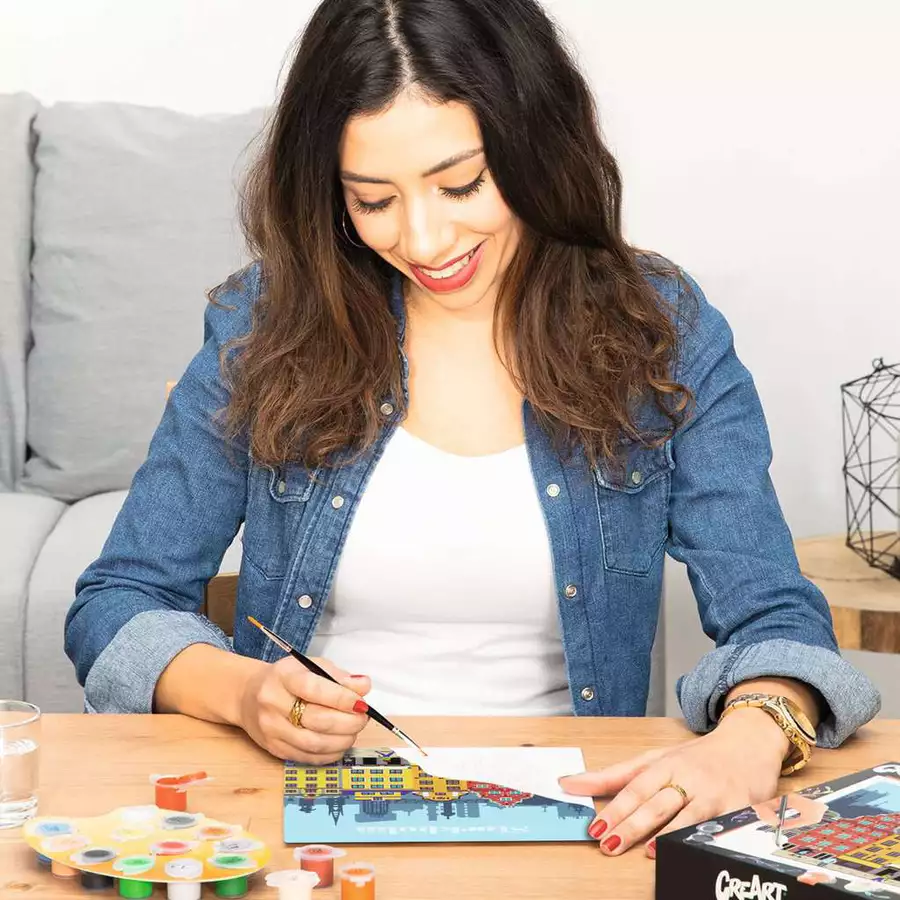 Ravensburger Colorful Stockholm bunt