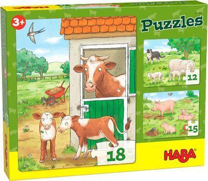 Puzzle BAUERNHOFKINDER 12/15/18-teilig