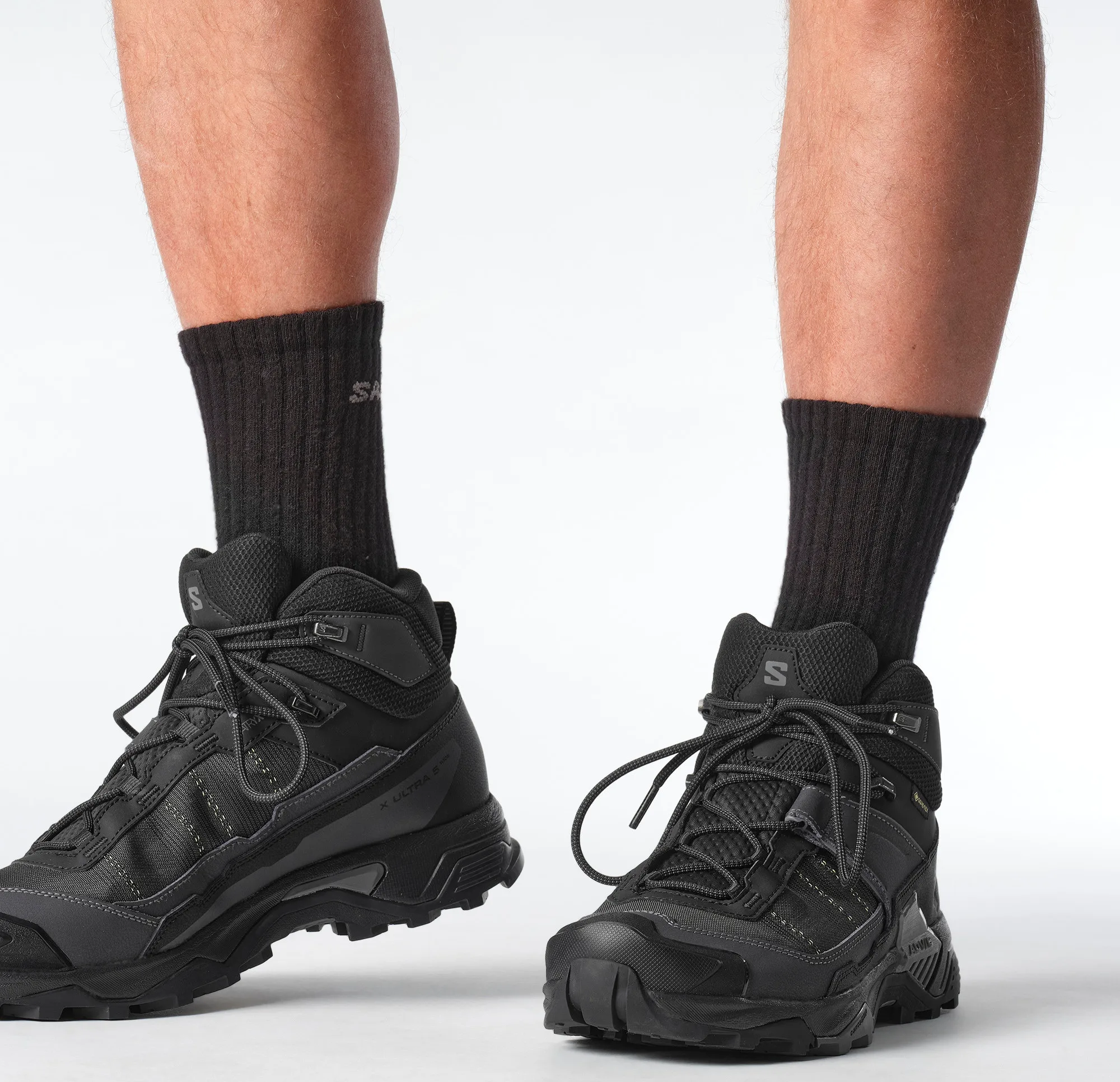 Salomon X Ultra 5 Mid Wide Gore-Tex Black/asphalt/castlerock