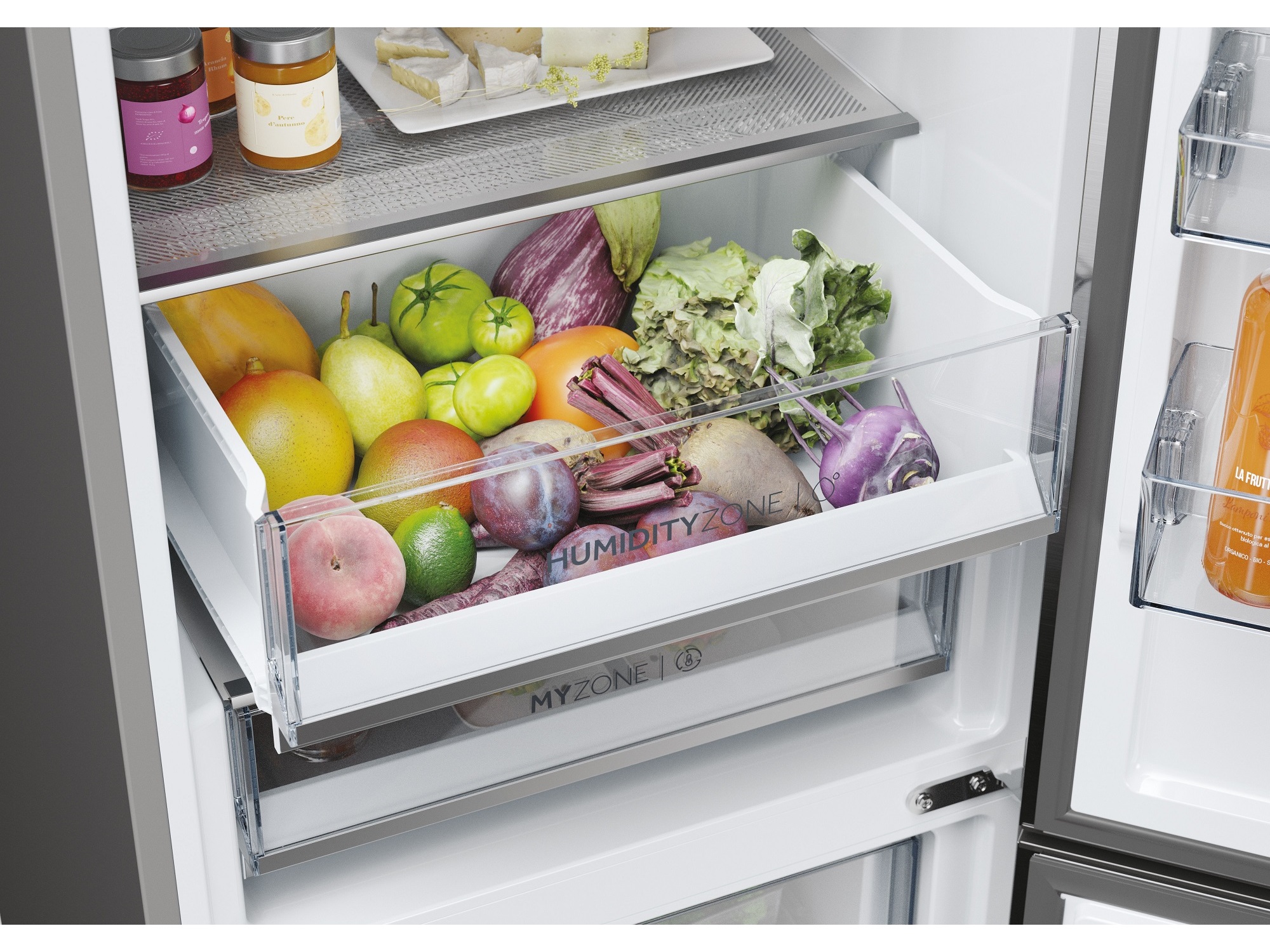 COMBINADO HAIER HDPW5618CNPK INOX C 352L NO FROST WI-FI