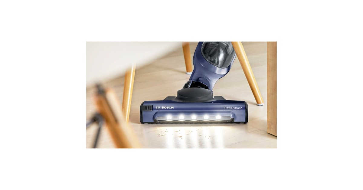 BoschSerie 4 Draadloze steelstofzuiger Flexxo Gen2 28Vmax  (Donkerblauw, 2 in 1)