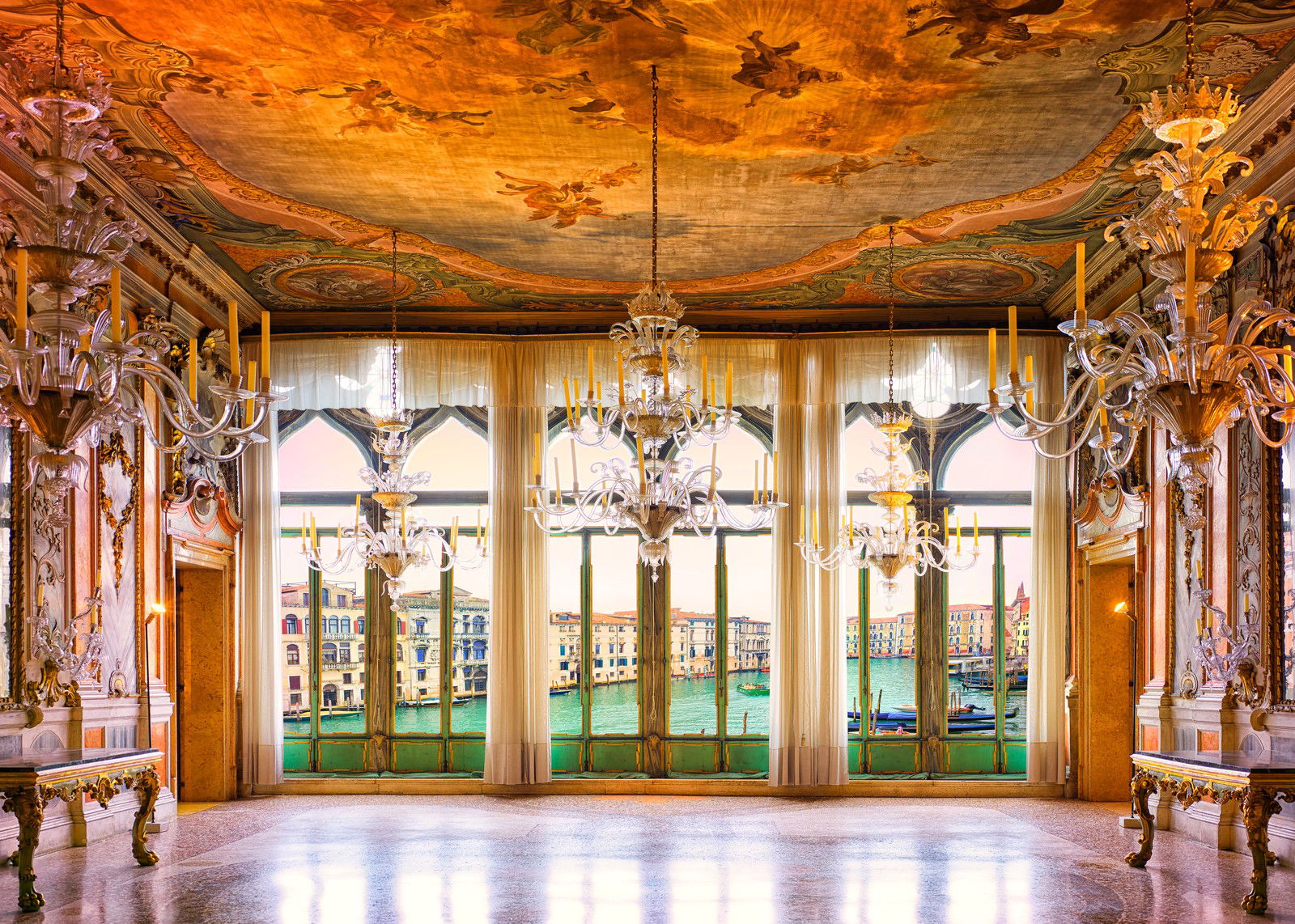 Palazzo Pisano Moretti by Werner Pawlok - Limited Edition. Edition of: 150. Signed.