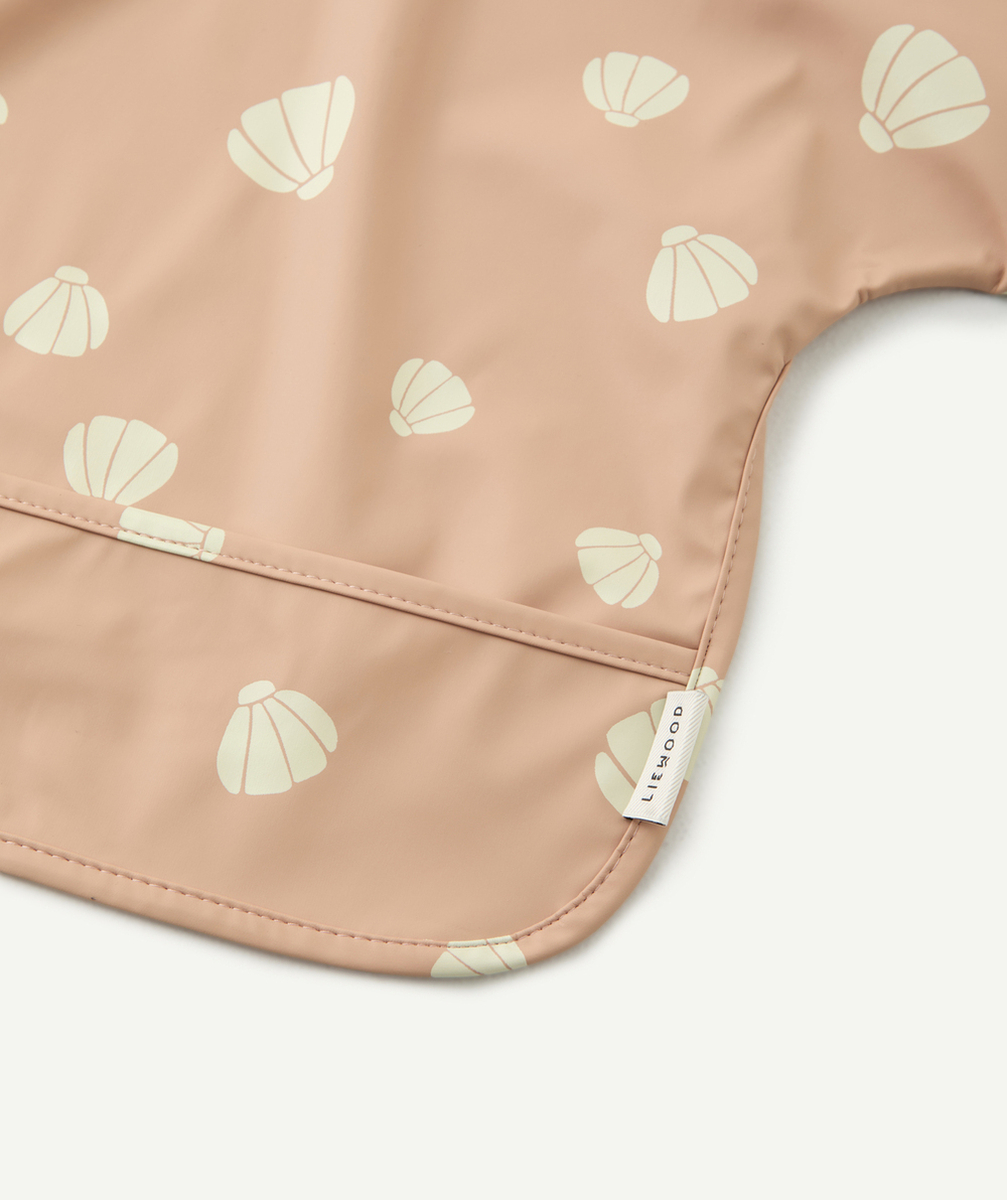 LIEWOODBAVOIR À MANCHES LONGUES IMPERMÉABLE ROSE IMPRIMÉ COQUILLAGE