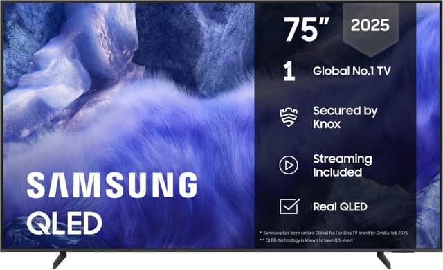 Samsung 75” QEF1 4K QLED Smart TV (2025)