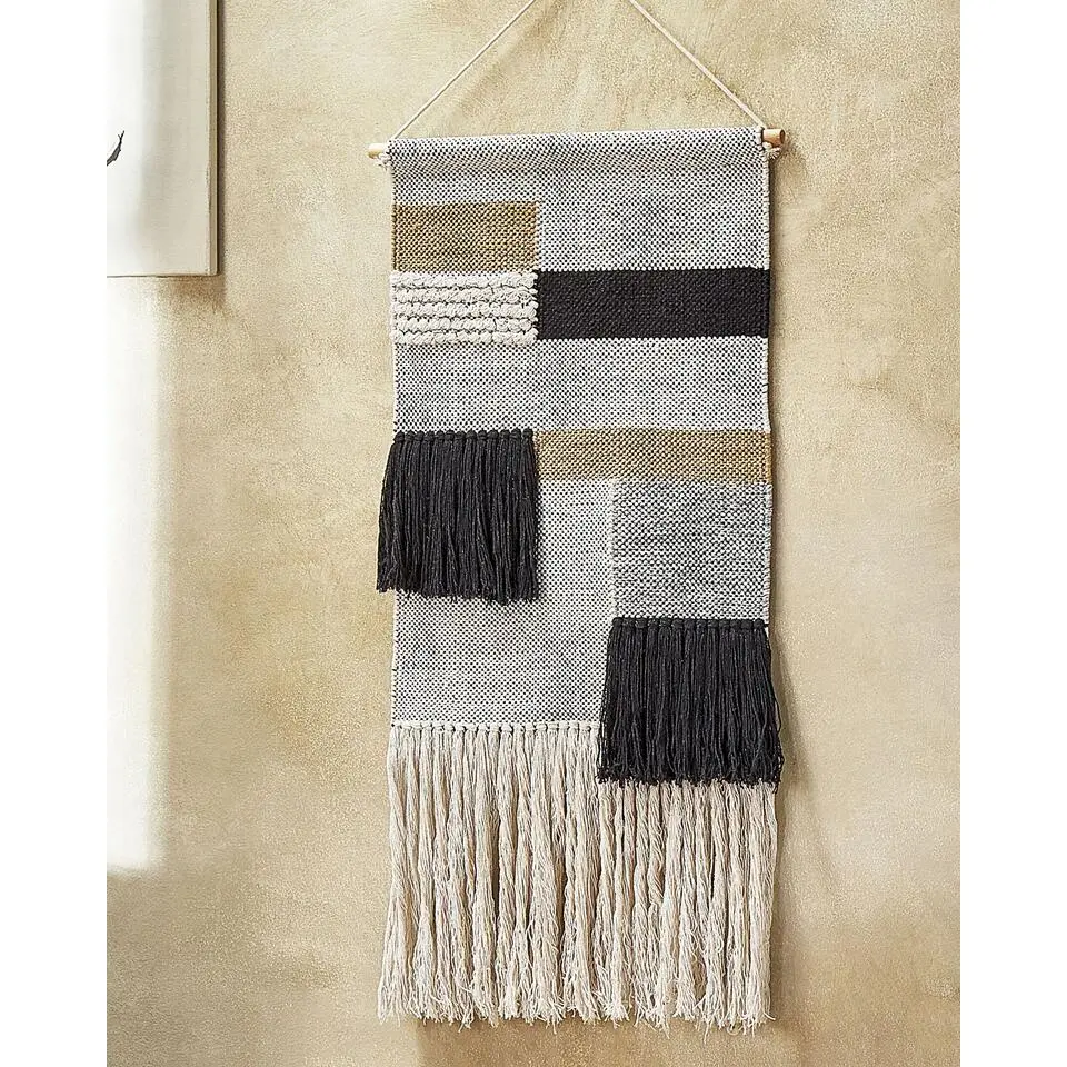 HANGU - Wanddecoratie - Beige - Katoen