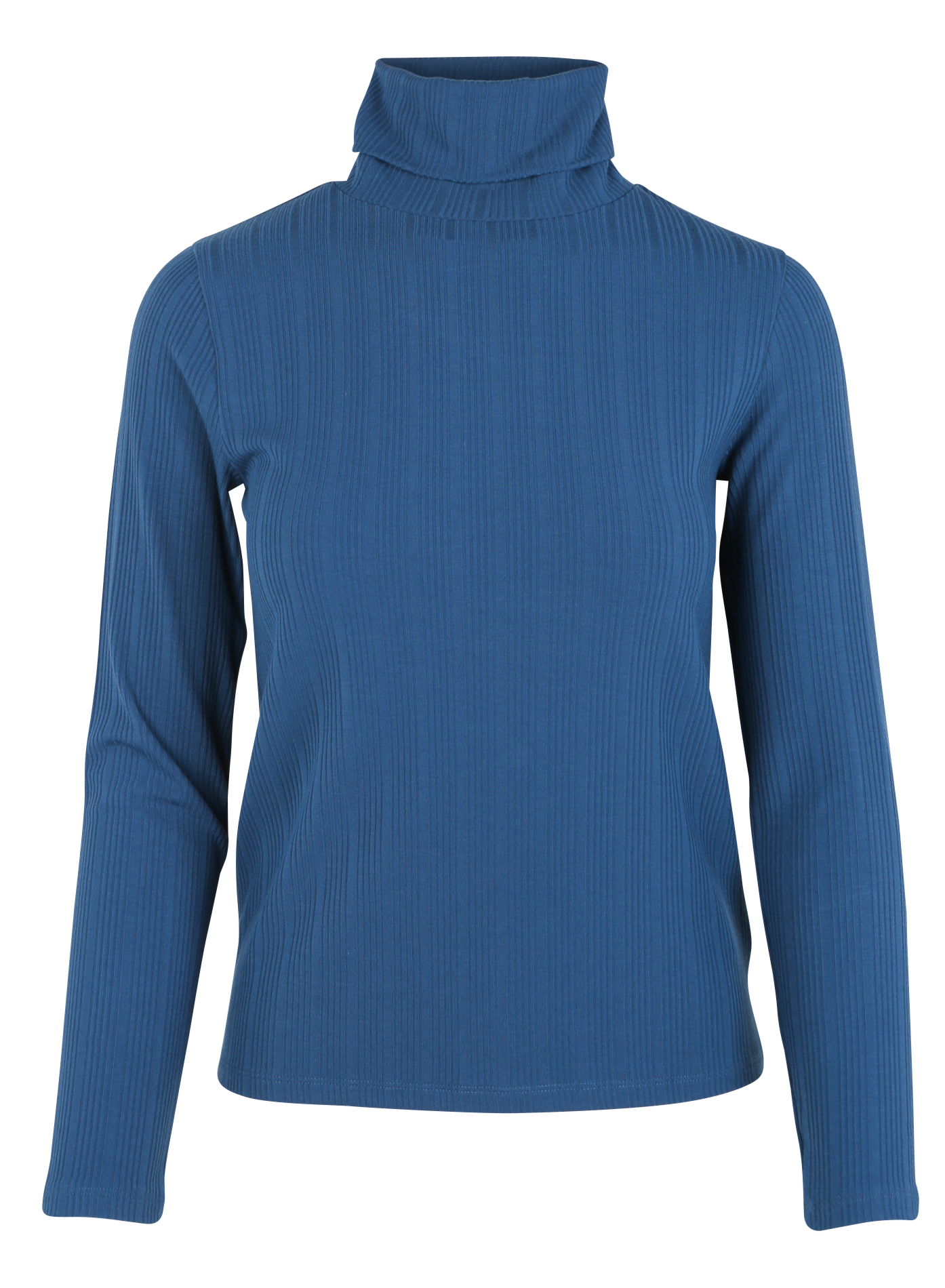 Sous-pull droit col roulé | Bleu