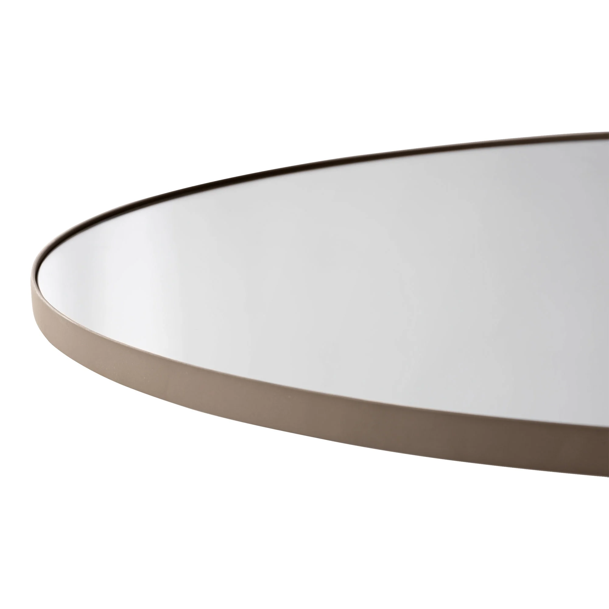 CIRCUM XS - Miroir mural bois | Beige