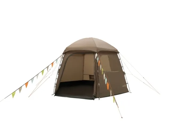 Easy Camp Sandland Yurt, Camping, Hård ramme, Kupel/Igloo telt, 6 person(er), 10,6 kg, Sand