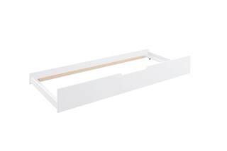 Tandemliege Universal Massivholz Weiß