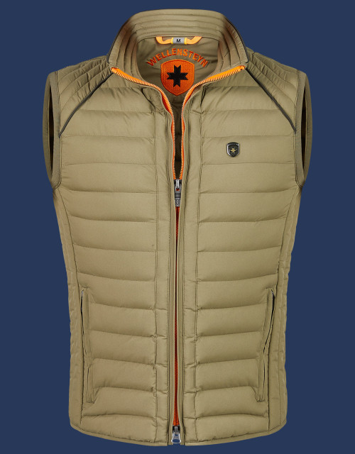 MOL Men Vest MoSoDuHiTec, Lightarmy/Orange