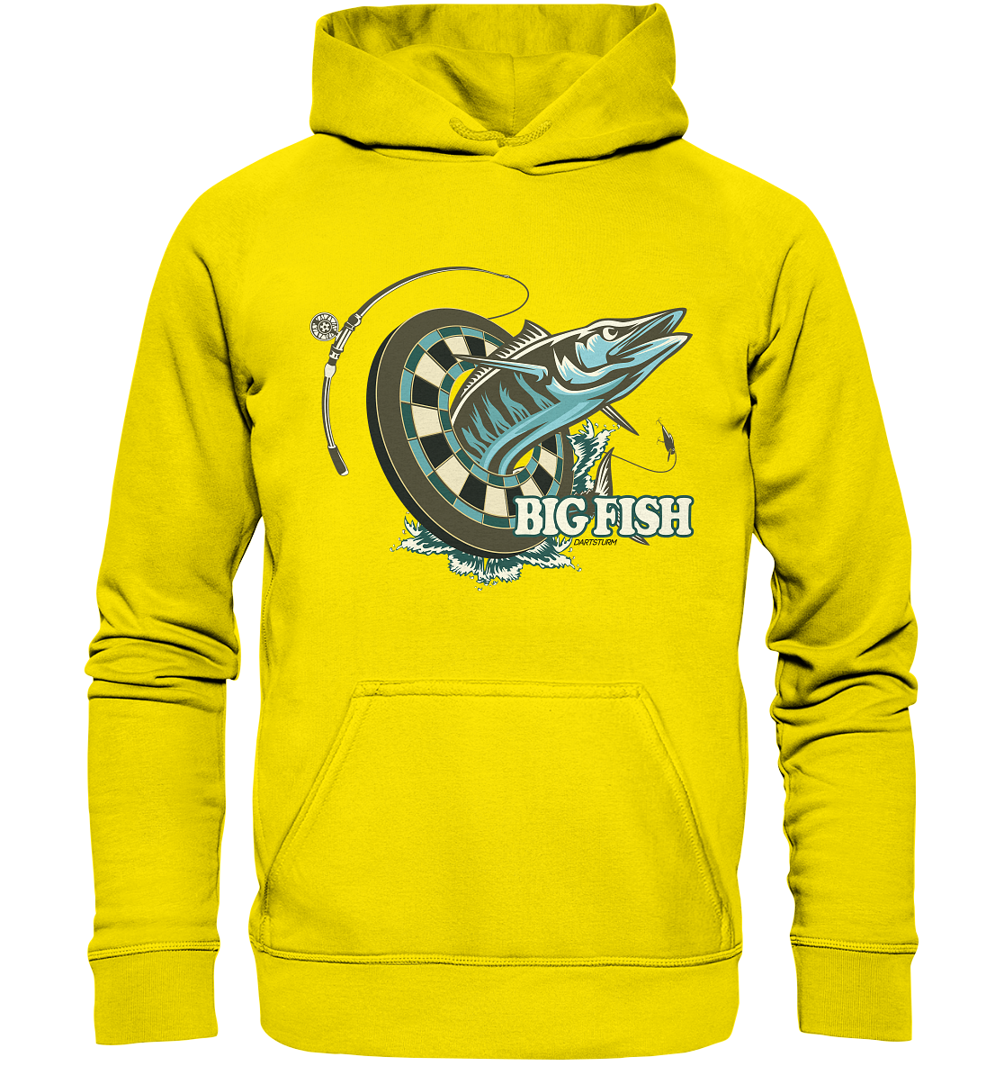 DartSturm - Big Fish - Basic Unisex Hoodie