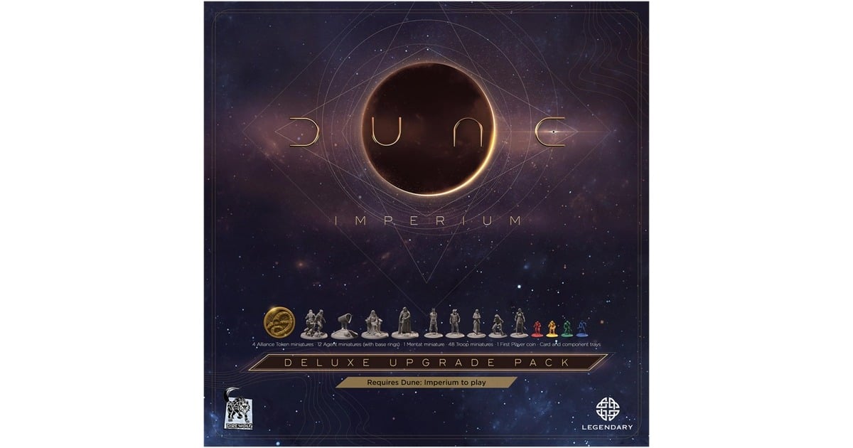 AsmodeeDune: Imperium Deluxe Upgrade Pack Bordspel  (Engels, uitbreiding, 1 - 4 spelers, 60 - 120 minuten, vanaf 14 jaar)