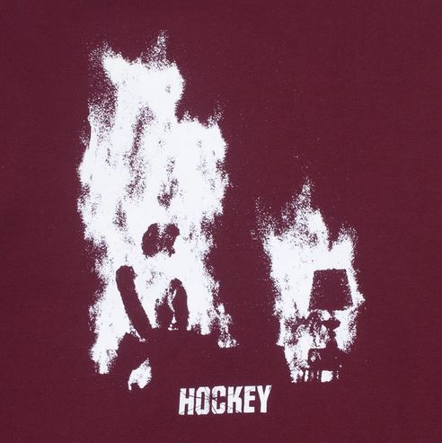 Hockey Hockey At Ease Crewneck Maroon