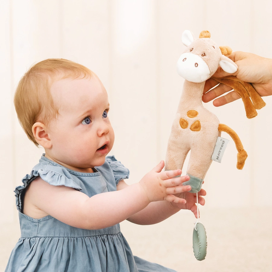 Nattou Luna und Axel Mini-Spieluhr Luna Giraffe