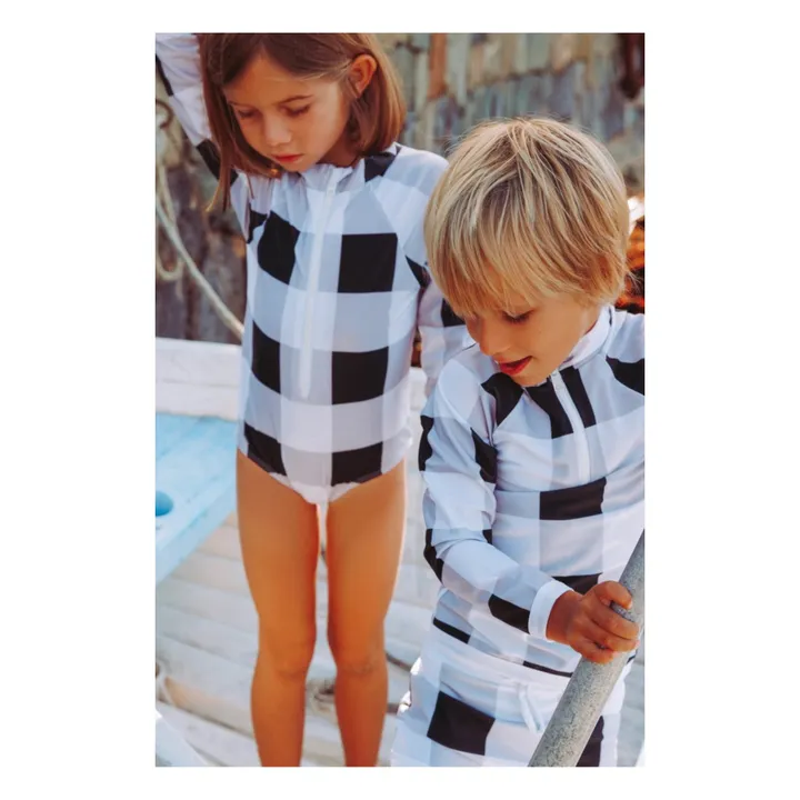 Juillet Juillet Boxer de Bain Anti-UV Gouverneur Vichy | Noir