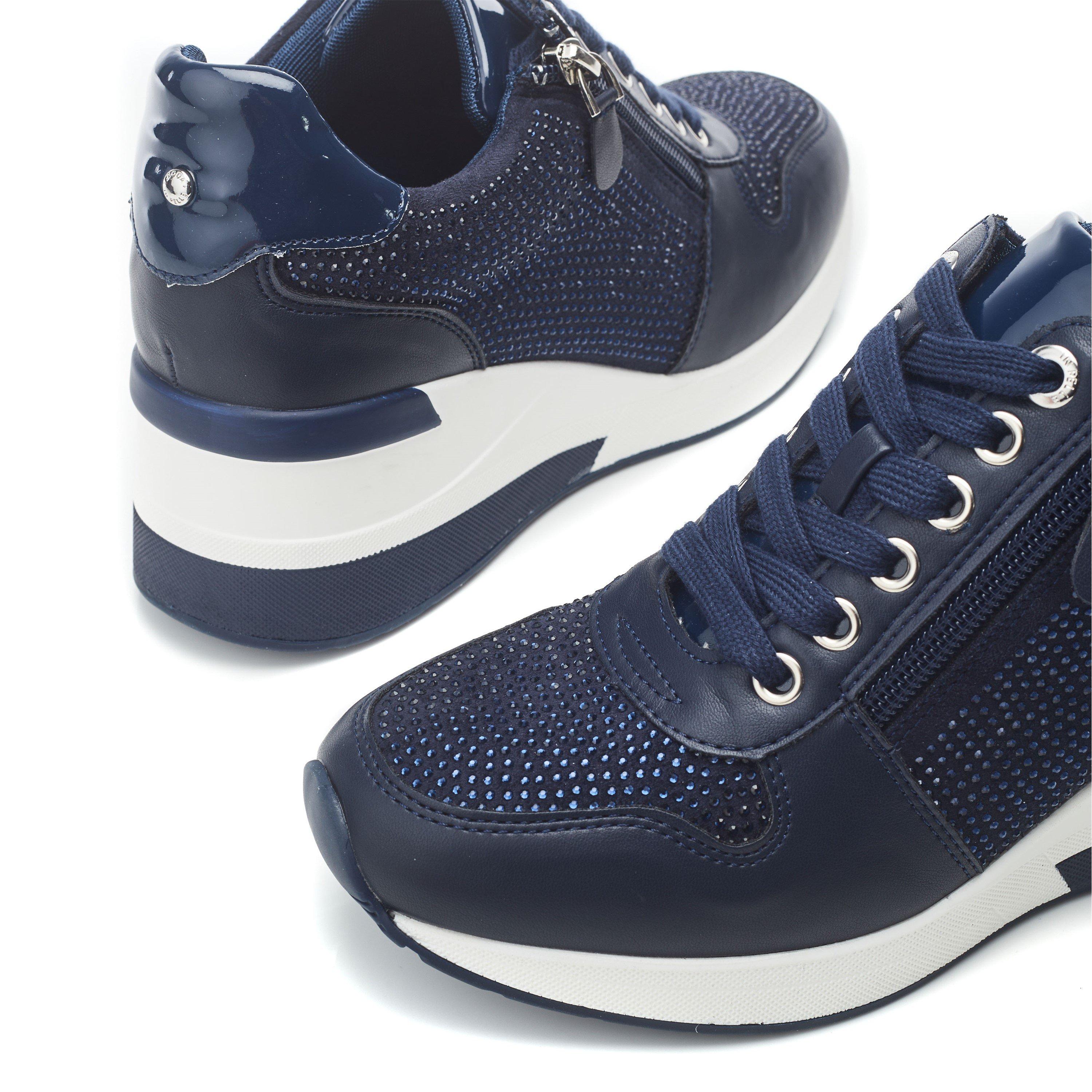 Moda in Pelle Brookie Porvair Wedge Trainers