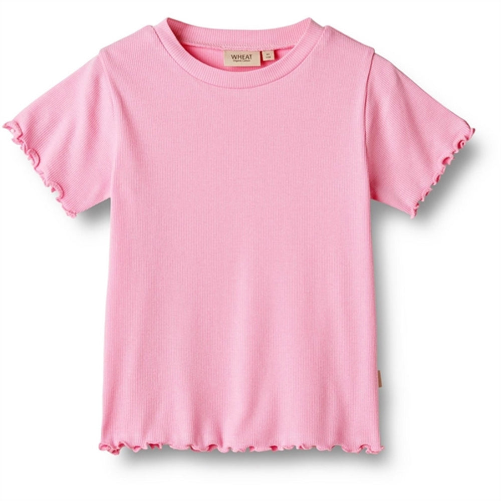 Pink T-shirt Irene - Wheat → Luksusbaby.dk