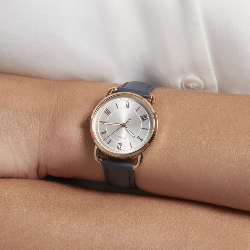 Montre  Fossil Copeland Three Hand Blanc