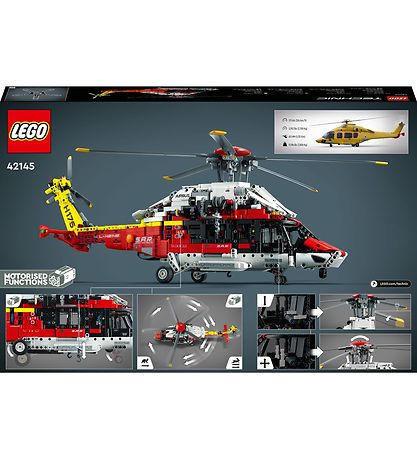 LEGO? Technic - Airbus H175 Redningshelikopter 42145 - 2001 Dele