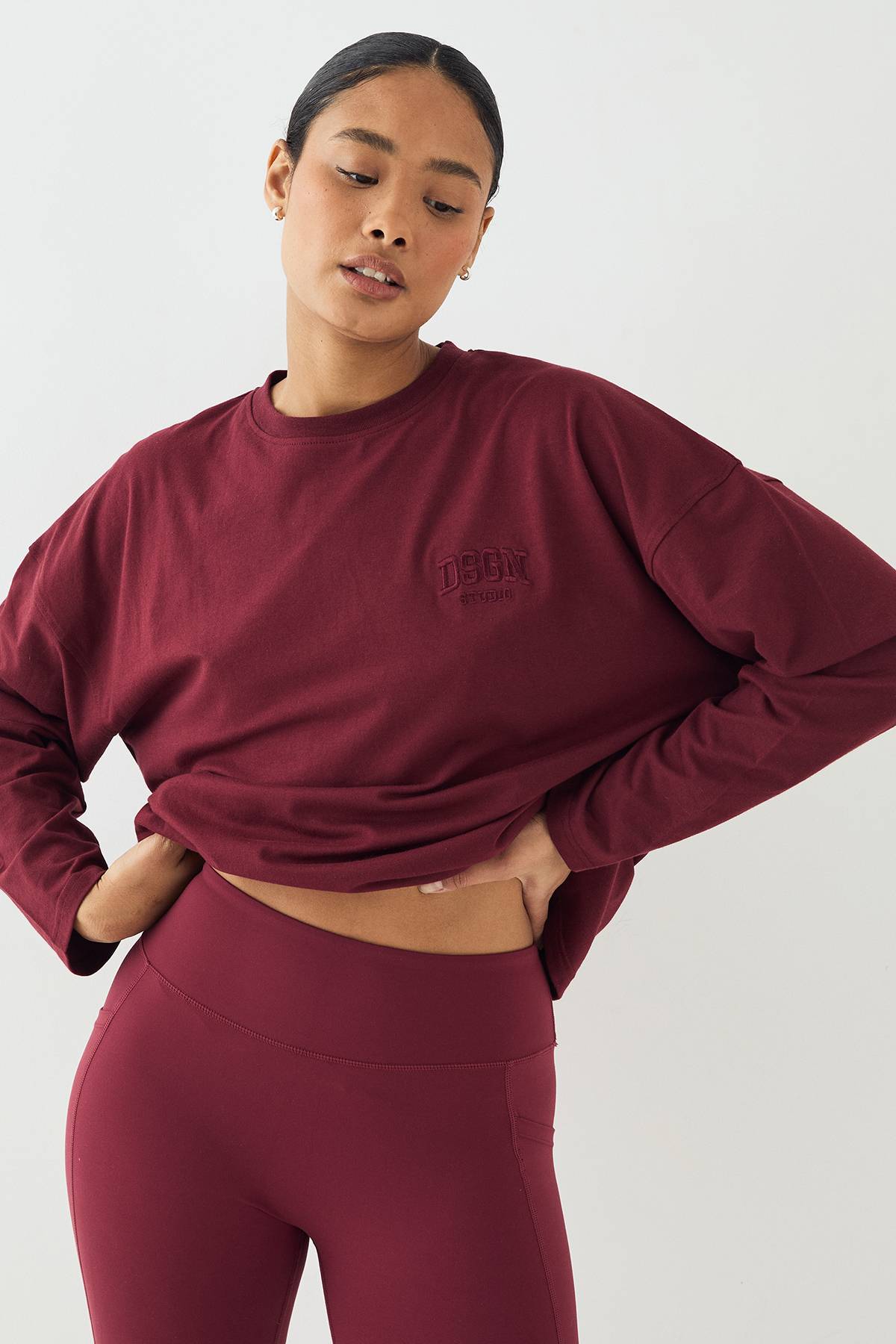 T-Shirt Manches Longues Collegiate DSGN Studio